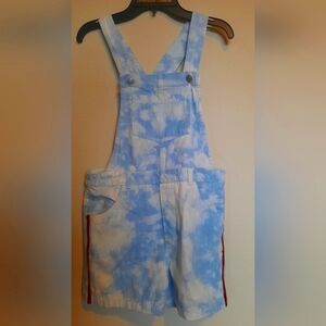 Girls denim jumpsuit shorts 2hip size 10